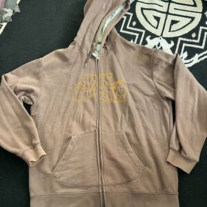 Vintage Nike Air Brown Hoodie Size XL USED